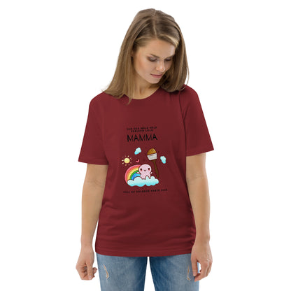 T-Shirt Dam Organic - Ja ska måla hela världen