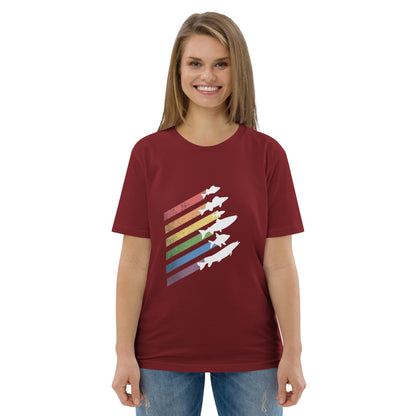 T-shirt Dam Organic - Flying Fishes