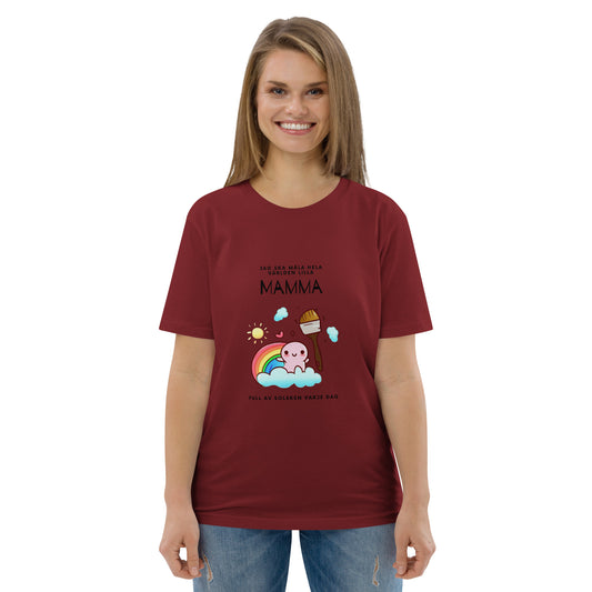 T-Shirt Dam Organic - Ja ska måla hela världen