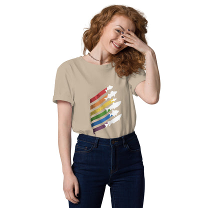 T-shirt Dam Organic - Flying Fishes