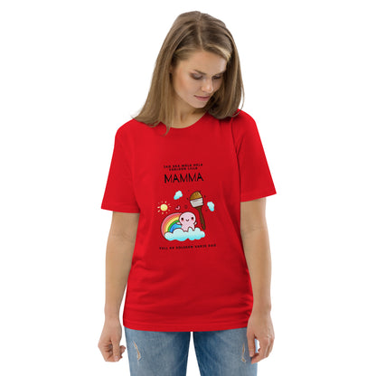 T-Shirt Dam Organic - Ja ska måla hela världen