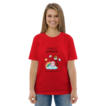 T-Shirt Dam Organic - Ja ska måla hela världen