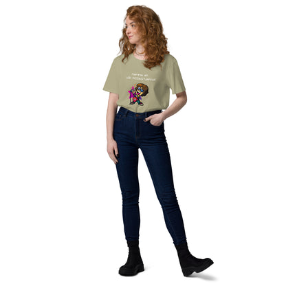 T-Shirt Dam Organic - Mamma är vår rockstjärna!