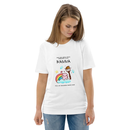 T-Shirt Dam Organic - Ja ska måla hela världen