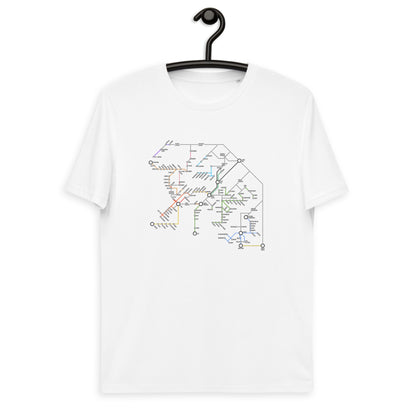 T-Shirt Herr Organic - Skärgårdens Metrokarta