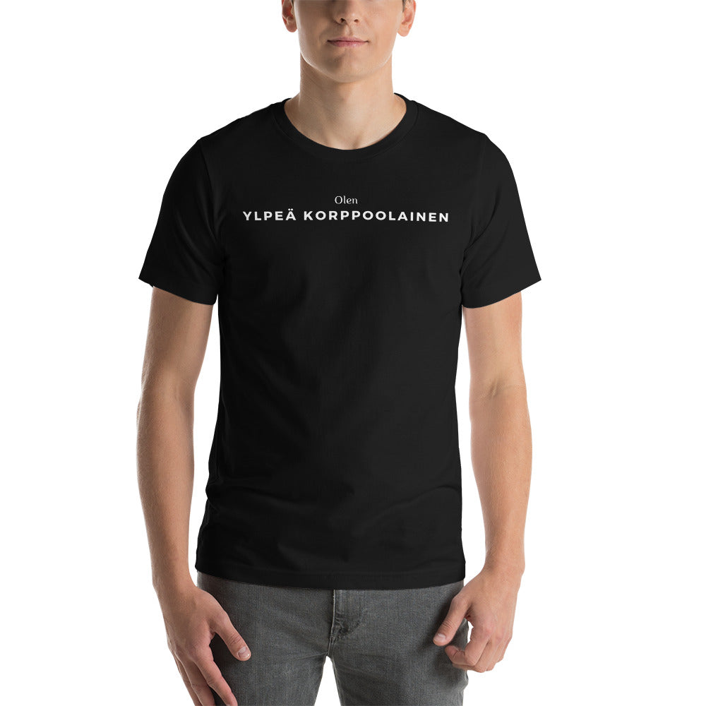 T-shirt Unisex - Olen ylpeä Korppoolainen