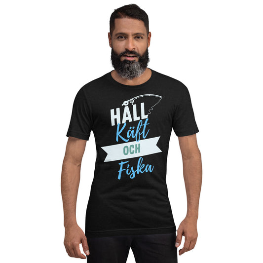 T-shirt Unisex - Håll käft och fiska