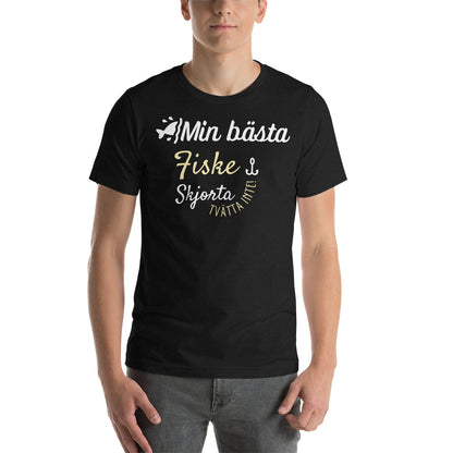 T-shirt Unisex - Min bästa fiskeskjorta
