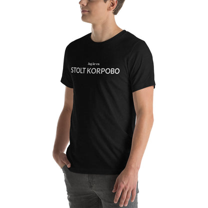 T-shirt Unisex - Jag är en stolt Korpobo