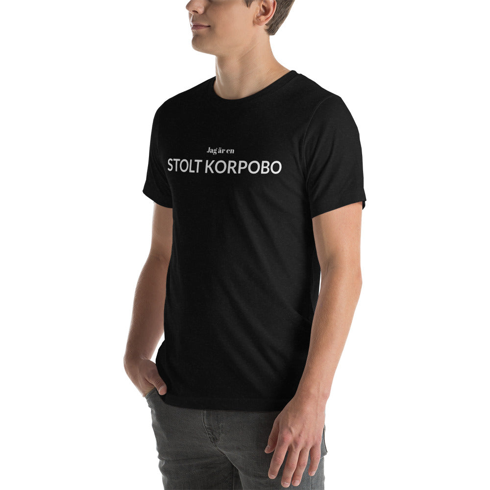 T-shirt Unisex - Jag är en stolt Korpobo
