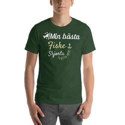 T-shirt Unisex - Min bästa fiskeskjorta