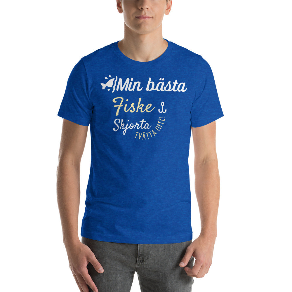 T-shirt Unisex - Min bästa fiskeskjorta