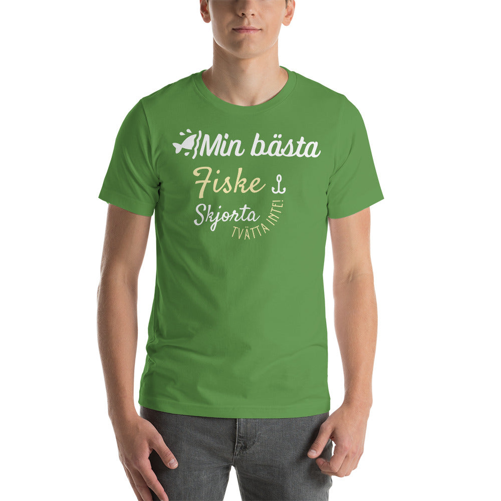 T-shirt Unisex - Min bästa fiskeskjorta