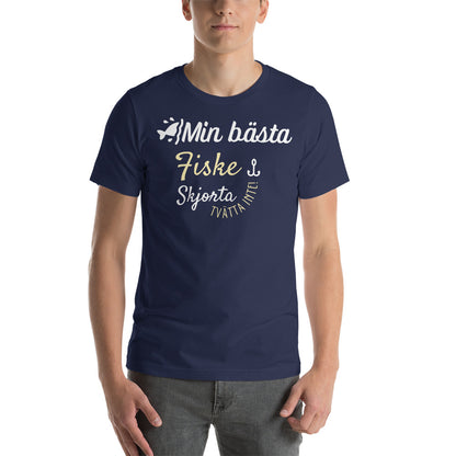 T-shirt Unisex - Min bästa fiskeskjorta