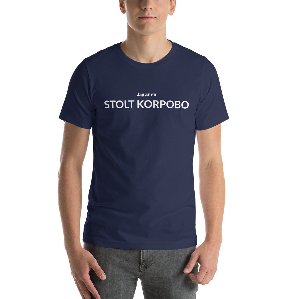 T-shirt Unisex - Jag är en stolt Korpobo