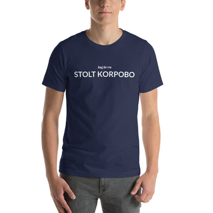 T-shirt Unisex - Jag är en stolt Korpobo