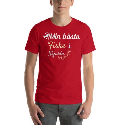 T-shirt Unisex - Min bästa fiskeskjorta