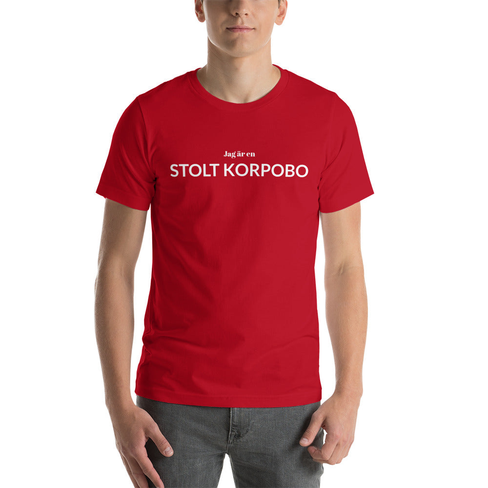 T-shirt Unisex - Jag är en stolt Korpobo