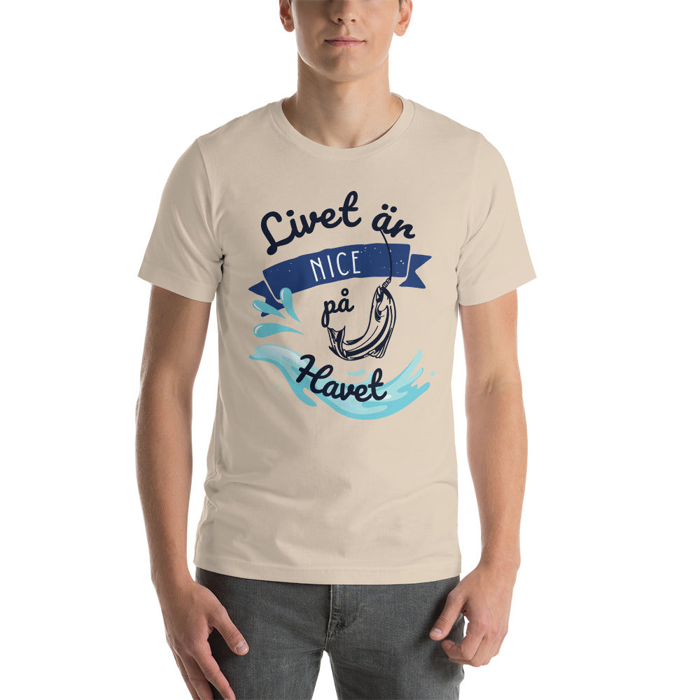 T-shirt Unisex - Livet är nice på havet