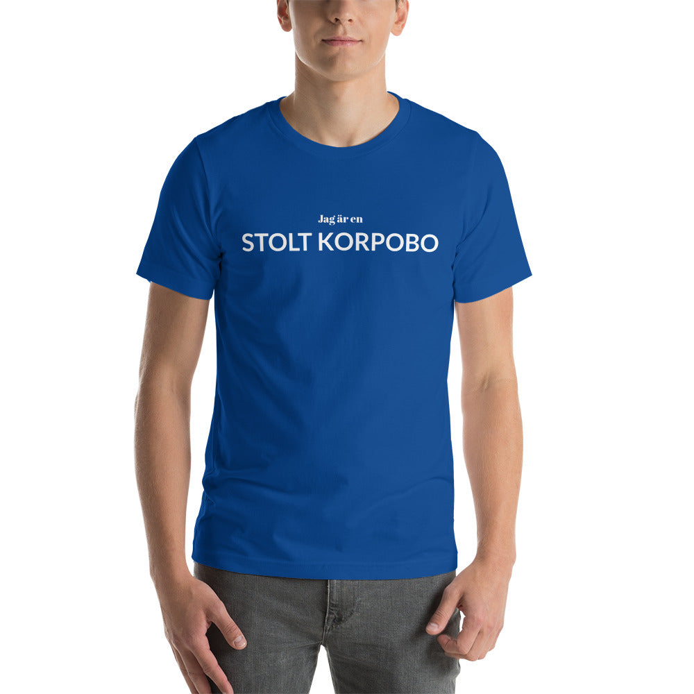 T-shirt Unisex - Jag är en stolt Korpobo